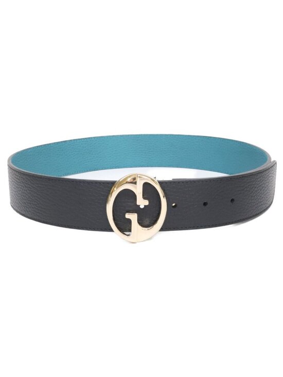Gucci GG Buckle Reversible Leather Belt main image 8